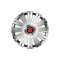 Set 4 capace roti Cu Inel Cromat Active R14 Compatibil Cu Suzuki