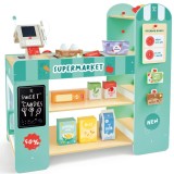 Set de joaca Supermarket din lemn 50 piese Hape