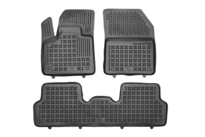 Covorase auto Ds 7 Crossback, 01.2018-, negru; elastomer, RapidAuto