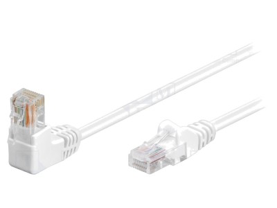 Cablu Patch UTP Cat5e Alb 10m foto
