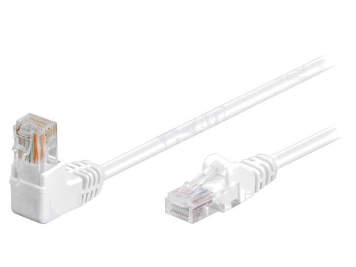 Cablu Patch UTP Cat5e Alb 10m