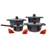 Set oale aluminiu, 8 piese &quot;Noble&quot; - Zokura