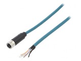Mufă M12 PIN 8 Mamă Dreptă IP67 1m