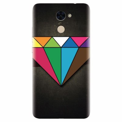 Husa silicon pentru Huawei Enjoy 7 Plus, Colorful Diamond foto