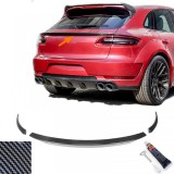Lipsa de performanta din carbon real pentru aripa spate, potrivita pentru Porsche Macan 2014-2018 Performance AutoTuning