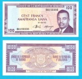 Burundi (p#29) 100 Francs 1993 UNC 'Prințul Rwagasore'; (ROG CITITI DETALIILE!)