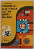 CONSTRUCTII ELECTRONICE PENTRU TINERII AMATORI de I.C. BOGHITOIU , 1989