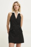 Answear Lab rochie culoarea negru, mini, mulată