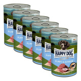 Happy Dog Sensible Puppy &amp;amp; Junior 6 x 400 g / miel