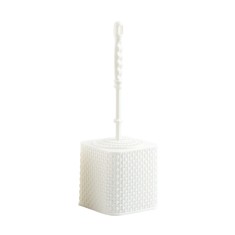 Perie WC cu suport, din plastic, Y439, alb