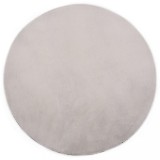 Cumpara ieftin Covor, gri, 160 cm, blană ecologică de iepure