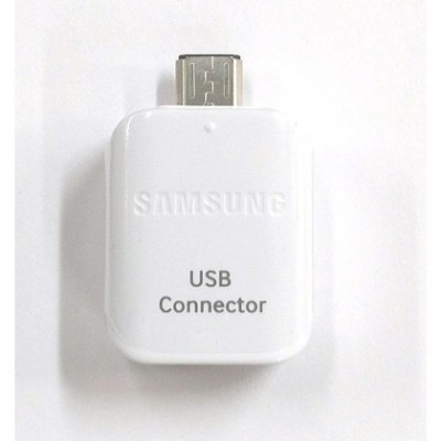 Adaptor OTG microUSB - USB Samsung EE-UG930 GH96-09728A Alb Original foto