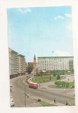 RF150 - Carte Postala - Bucuresti. Piata Palatului, circulata 1965