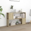 Biblioteca Gossi Stejar Sonoma 100x24x63 cm PAL - Rafturi Living, Depozitare Carti, Design Modern