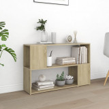 VidaXL Bibliotecă, stejar sonoma, 100x24x63 cm, PAL 809173