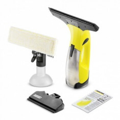 Aspirator de geamuri Karcher WV 2 Premium, 25 min, pana la 75 mc, Rezervor apa 100 ml foto