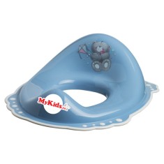 Reductor wc copii MyKids Bears Blue-White antialunecare foto