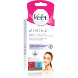 Veet Minima Hypoallergenic benzi depilatoare cu ceara rece faciale 20 buc