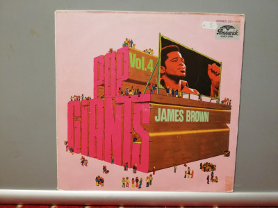 James Brown &amp;ndash; Pop Giants vol 4 (1970/King/England) - Vinil/Vinyl/NM+ foto