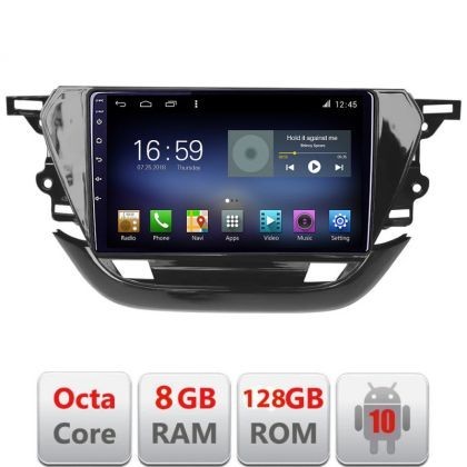 Navigatie Opel Corsa F 2019- Android radio gps internet Octa Core 8+128 LTE KIT-corsa-f+EDT-E609 CarStore Technology