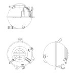 NRF 454082 EASY FIT Vas de expansiune, racire
