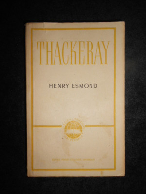 William Thackeray - Henry Esmond foto