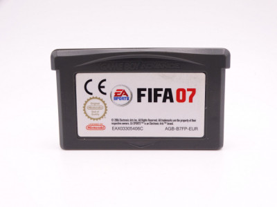 Joc Nintendo Gameboy Advance GBA - Fifa 07 foto