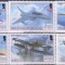 Lot de timbre cu avioane