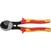 YATO Cleste pentru taiat cabluri, deschidere 80 mm, lungime 250 mm, izolat VDE