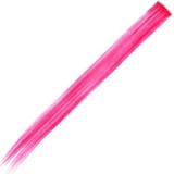 Extensie de păr dreptă fucsia cu clip pentru deghizare, CMCLASS