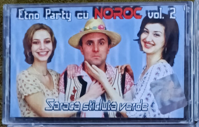 Etno party cu Noroc , vol. 2 , casetă sigilată cu muzică de petrecere foto