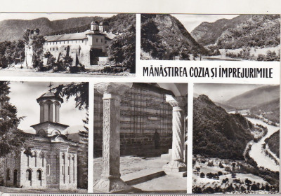 bnk cp Manastirea Cozia si imprejurimile - Vedere - uzata foto