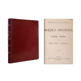 Biserica ortodoxă și cultele străine din regatul rom&acirc;n, 1904