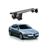 Bare transversale aluminiu pentru Alfa Romeo 159 2005-2013, plafon neted