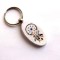 Breloc cu dreamcatcher, breloc pe lemn 38653