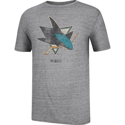 San Jose Sharks tricou de bărbați CCM Bigger Logo - XXL foto