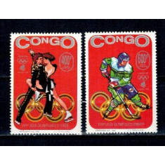 Congo 1991 - JocurileOlimpice de iarna, serie neuzata