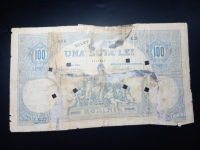 BILET HYPOTECAR DE 100 LEI-1877 ! RAR in orice stare de consevare !!! foto