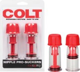 Ventuze Nipple Pro-Suckers, Colt - Rosu