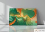 Tablou &bdquo;Warm Embrace&rdquo; - Print Digital - P&acirc;nză Bumbac 100% pe Șasiu din lemn