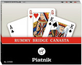 Set 2 pachete carti de joc - Poker, Bridge, Canasta | Piatnik