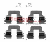 Set accesorii, placute frana OPEL CORSA C (F08, F68) (2000 - 2009) METZGER 109-1245