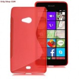 Husa Silicon S-Line Rosie Microsoft Lumia 540 - Protectie Premium, Calitate Superioara