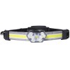 Lanterna Frontala LED, 9 LED, 5 Moduri, Banda Elastica, Rezistenta Apa IPX4, Utilizare Multipla: Camping, Pescuit, Vanatoare