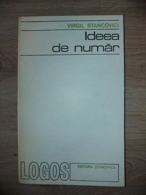 Ideea de numar- Virgil Stancovici foto