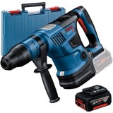 Bosch GBH 18V-36 C BITURBO + GBA - Rotopercutor SDS-Max 7 J valiza plastic + Acumulator Li-Ion 18 V 5 Ah