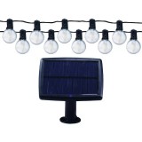 Cumpara ieftin Instalatie cu panou solar LED 10 becuri 5.5 m 0.5W lumina calda IP65