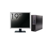 Pachet Calculator Second Hand DELL OptiPlex 3070 SFF, Intel Core i3-9100 3.60 - 4.20GHz, 8GB DDR4, 256GB SSD + Monitor 19&amp;quot; NewTechnology Media