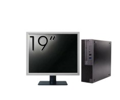 Pachet Calculator Second Hand DELL OptiPlex 3070 SFF, Intel Core i3-9100 3.60 - 4.20GHz, 8GB DDR4, 256GB SSD + Monitor 19&amp;quot; NewTechnology Media