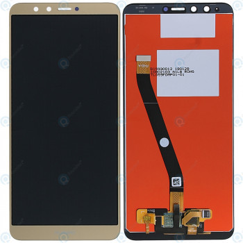 Huawei Y9 2018 (FLA-L21 FLA-LX2) Modul display LCD + Digitizer auriu foto